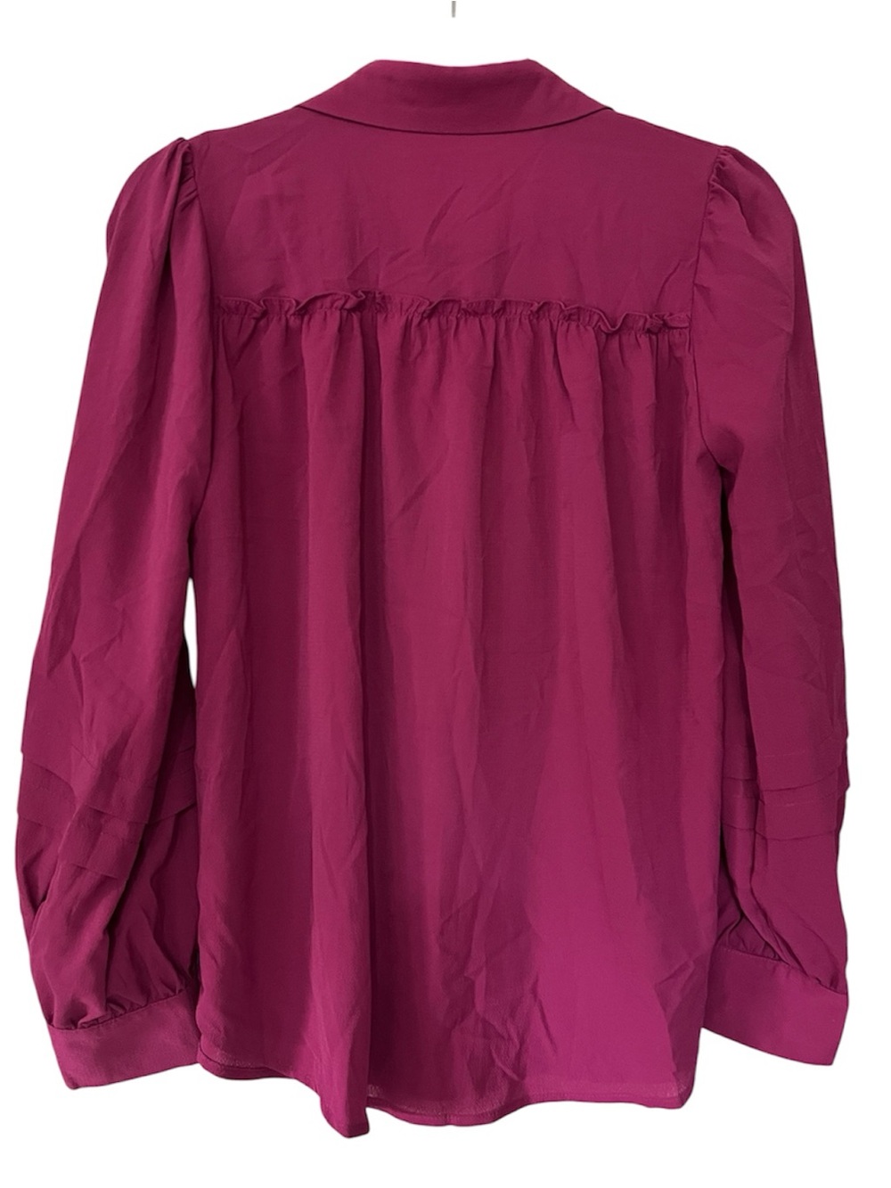 Women’s Umgee Raspberry Button Down Blouse top - Picture 2 of 11